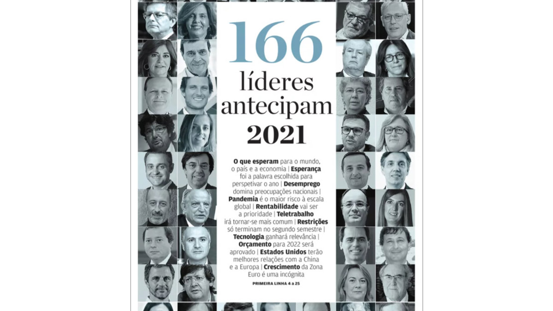 Jornal Negócios, 166 líderes antecipam 2021