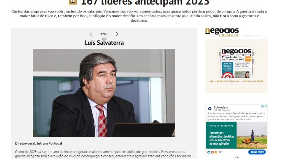 167 Líderes antecipam 2023